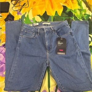 Levi's 721 High Rise Skinny Women's Blue Jeans size 29